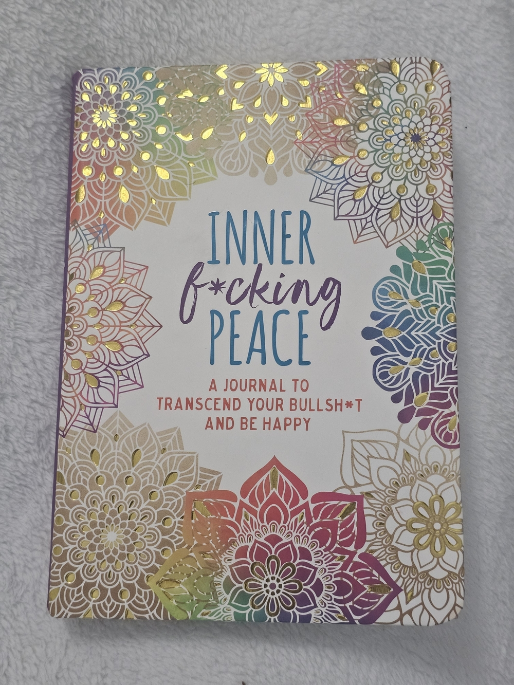 Inner F*cking Peace Guided Journal Peter Pauper Press
